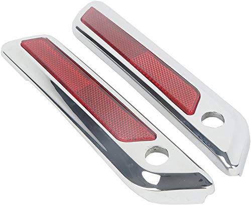 Amazon.com: TCMT Chrome Saddlebag Hinge Latch Covers Fits For
