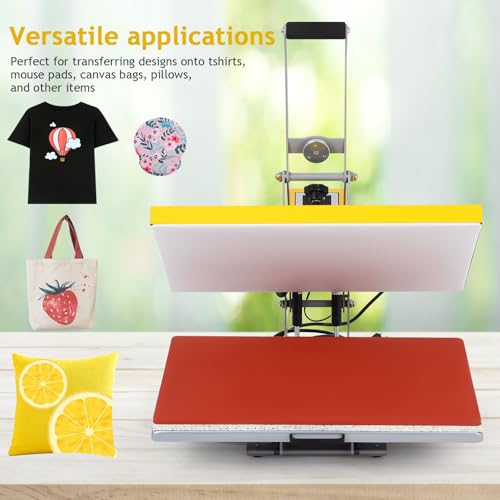 Máquina de prensa térmica semiautomática 16x24 NUOBESTY miniatura 4