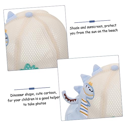 1pc Dinosaur Hat Baby Boy Summer Hat Breathable Mesh s for Babies for Kids Baby Bonnet2