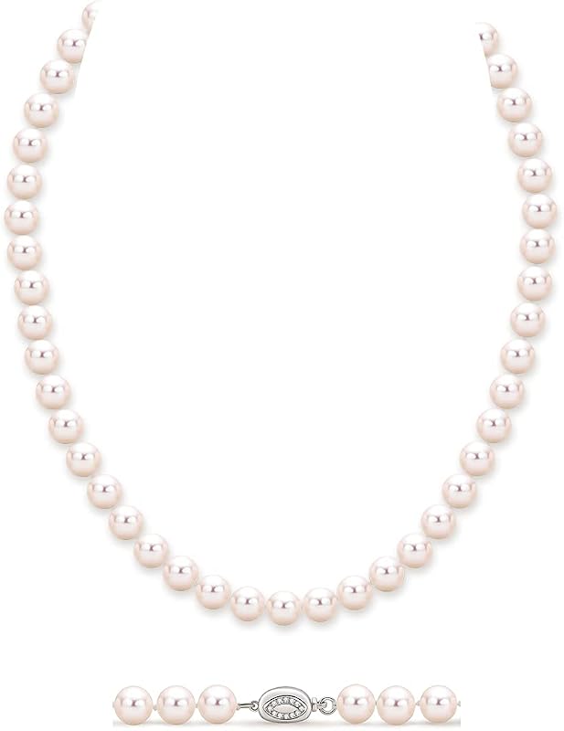 Freshwater Pearl Strand Necklace Jewelry for Women
