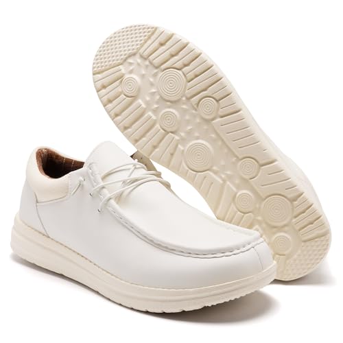 Image of FW FRAN WILLOR Mens Wide Shoes Width Toe Box Slip-on Loafers Casual Walking Shoes for Men
