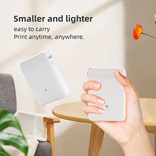 Vretti Label Maker Machine With Tape, Hp2 Portable Bluetooth Label Printer For Storage, Shipping, Barcode, Mailing, Office, Home, Organizing, Sticker Maker Mini Label Maker With Multiple Templates #TOP1