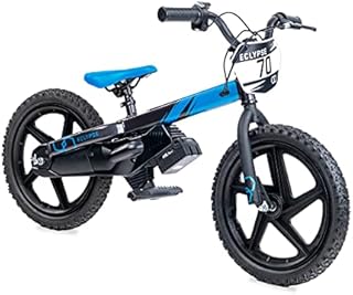 Eclypse Astra 16” Electric Balance Dirt Bike, Lightweight Electric Bike for Kids Ages 4-8 Years w/3 Speed Twist Grip Throttle, Great for Dirt Riding Off Road, Trails and Road (Turquoise)