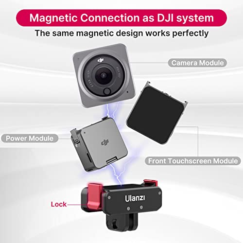 Image of Tripod Adapter Mount for Action 2, OA-11 Magnetic Tripod Mount Vlog Accessory for DJI Action 2