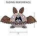 TeeTurtle Twisted Cryptids Mothman Reversible Plushie 4