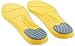 Orthotic Plantar Fasciitis Memory Foam Comfort Elevator Shoe Insole 1/2 Inch Height Increase (Yellow) Excellent Shock Absorption and Cushioning Best Insoles for Men and Women for Everyday Use Size M