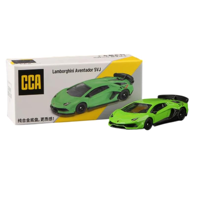 ミニカー XANAVI Lamborghini Aventador SVJ MINI GT 1/64 Lamborghini Aventador SVJ 63 Roadster Nero Aldebaran
