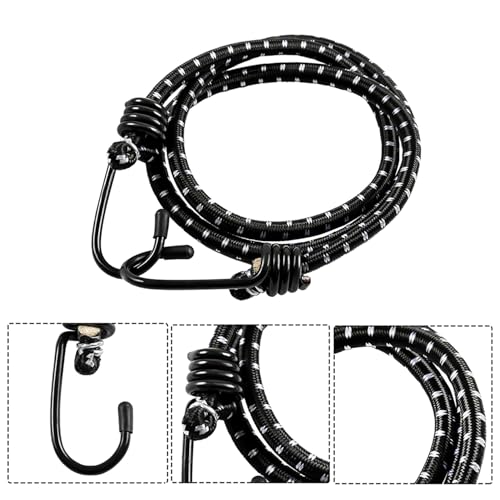 Silscvtt Ratchet Tie Down Straps Pack of 4 15 FT 2200 lbs Break Strength Safety Lock S Hooks Replacement for Most of Things and Cars - Thumbnail 6