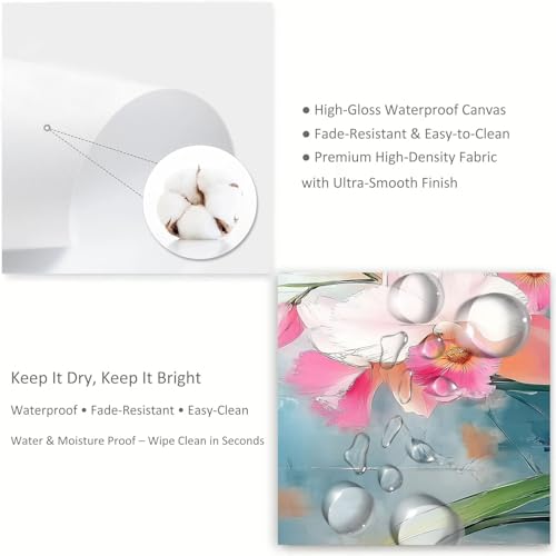 Impression sur toile orchidée pour embellir vos murs vides - 5