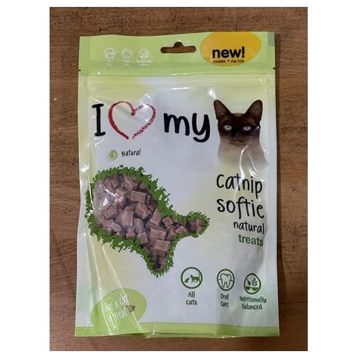 Natural Catnip Softie Cat Treats - Resealable