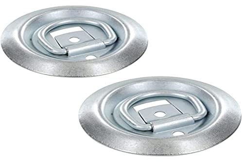 Lampa 97700 Serie/Kit Anello Fermacarico A Scomparsa Con Kit Di Montaggio Argento