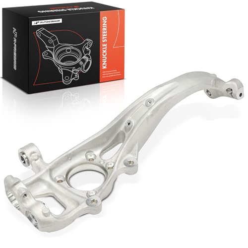 A-Premium Front Right Suspension Steering Knuckle Compatible with Audi Q7 2017-2024, Passenger Side