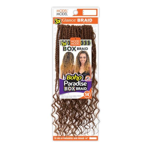 MODEL MODEL Glance Crochet Braids 3X BOHO PARADISE...