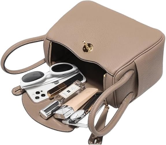 Ladies Mini Handbag Leather Pebbled Crossbody Litchi Leather Bag Ladies Shoulder Bag