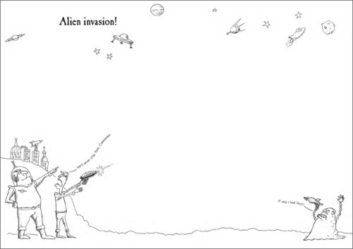 The Boys' Doodle Book: Amazing Pictures to Complete and Create - Image 3