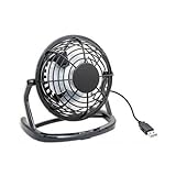 Syba SY-ACC65055 High Velocity Mini USB Fan 5oz Lightweight Design 360 Degree Up Down Angle Adjustment