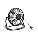SYBA SY-ACC65055 High Velocity Mini USB Fan 5oz Lightweight Design 360 Degree Up Down Angle Adjustment