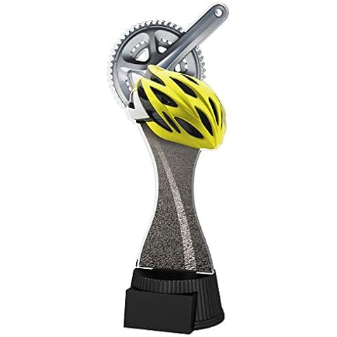 Trophy Monster Cycling Award with Free Engraved Plate Cover