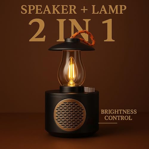 Image of Fire Turtle Camping Lanterns Rechargeable, Portable Electric LED Lights Outdoor Hanging Tent Light Vintage Tabletop Lantern Decor Stepless Dimming Waterproof, Power Outages, Indoor