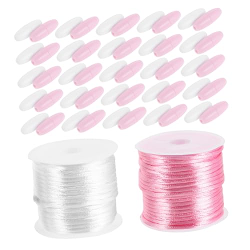 Cierre de seguridad de cordón de nailon resistente para joyería DIY 2