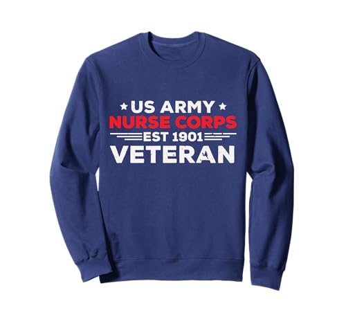 USA Army Nurse Corps Veteran Patriotic Sweatshirt