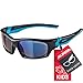 Produktbild ALPINA FLEXXY KIDS - Verspiegelte und Bruchsichere Sonnenbrille Mit 100% UV-Schutz Für Kinder, black-cyan, One Size