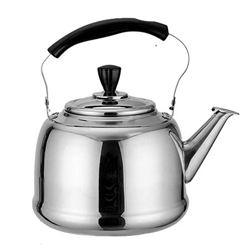Outdoor Teekanne-304 Edelstahl Verdickungspfeife Wasserkocher Gas Großraum Haushaltskessel/Induktionsherd Wasserkocher