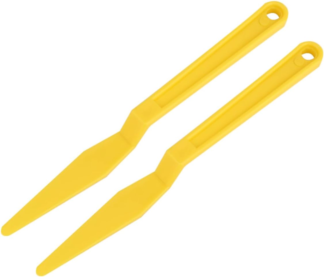2pcs Vehicle Squeegee Tool Set for Car Film Installation Edge-Closing Scraper Auto Window Tint Applicator Practical and Portable Wrapping Tool for Vinyl Applications
