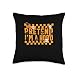 Pretend I'm A Hobo Costume Funny Lazy Halloween Party Spooky Throw Pillow