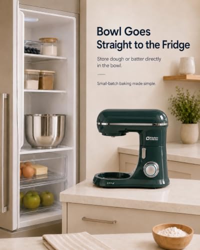 Image of Kitchen in the Box Stand Mixer, 3.5 QT Kitchen Electric Mixer for Baking