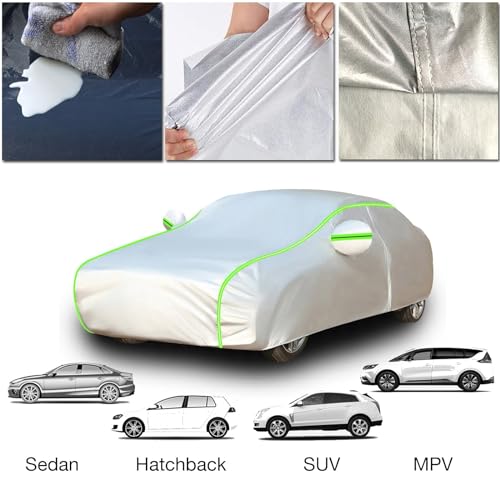 Funda coche exterior Korando IV evita humedad suciedad y pintura quemada 7