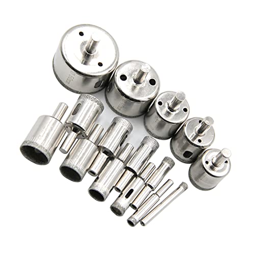 Conjunto de 15 brocas diamantadas para cerámica y mármol miniatura 6