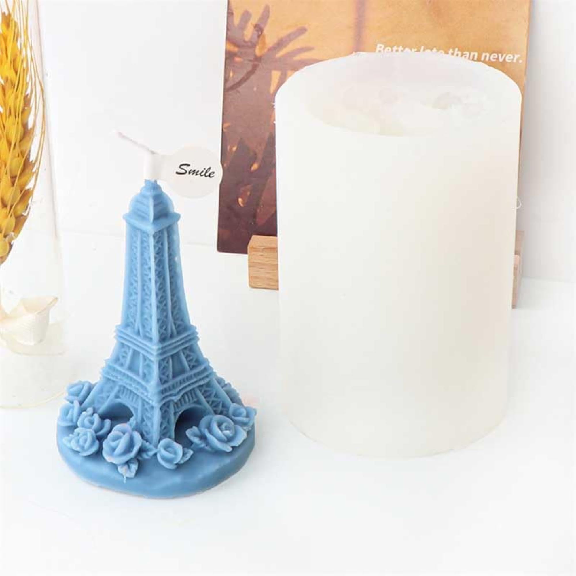 Eiffel Tower Shape Candle Silicone Molds for Handmade Crafts