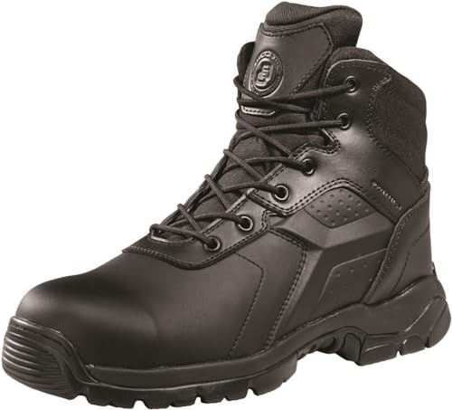 Men's Side Zip Waterproof Composite Toe Tactical Boot