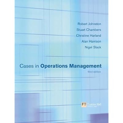 Operations Management with Cases in Operations Management