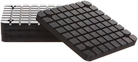 Replacement KIts Square Rubber Arm Pads, Black, Set of 4 image 4