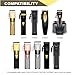 Compatible with Babyliss Clipper Guards,8 Pack Replacement Hair Clipper Guards Compatible with BabylissPRO Barberology FX673 FX825 FX870 FX880 Hair Clippers,Cutting Length from 1/16'' to 3/4''.