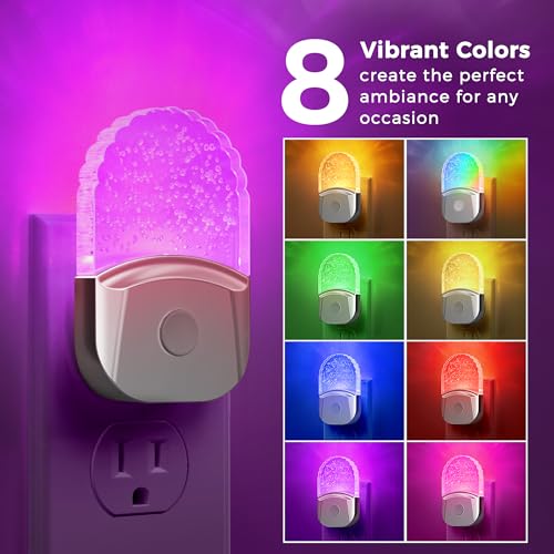 2-Pack RGB Night Light with Sensor - 50% Off $9.99