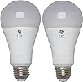 GE 65941 LED A19 Light Bulb with Medium Base, 15-Watt, Soft White, 2-Pack, 2 Count (Pack of 1)