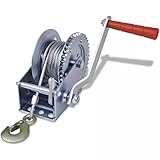 Este cabrestante manual de 544 kg / 1200 Ibs representa una herramienta ideal para tirar o levantar objetos grandes o pesados.