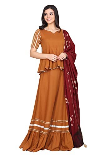 Image of Anyra Women Kurta Bottom With Dupatta