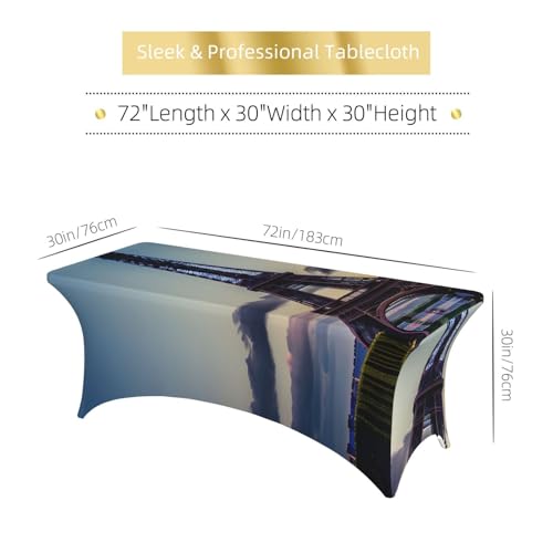 Nappe extensible Tour Eiffel : protégez votre grande table