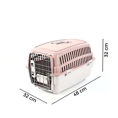 Transportbox IATA Flugbox Flugzeug Transport Auto Box Hunde Katzen Gr. S
