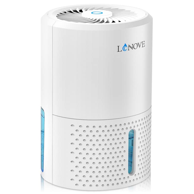 Dehumidifiers for Home Damp - 1000ml Air Purifier Dehumidifier for Bedroom Bathroom Small Electric Portable for Wardrobe Basement Garage RV Car, Ultra Quiet Auto-Off for Room Office Window Condenses