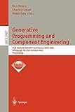 pa system test report  Generative Programming and Component Engineering: ACM SIGPLAN/SIGSOFT Conference, GPCE 2002, Pittsburgh, PA, USA, October 6-8, 2002. Proceedings (Lecture Notes in Computer Science, 2487)