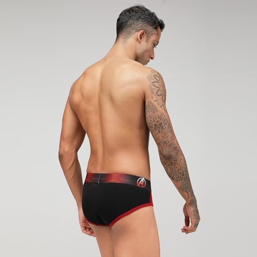 Image of Zoiro Men's Brief | Soft Band | Soft No-Marks Elastic | Breathable Innerwear | Pack of 1 | Color May Vary