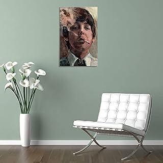 jiandan Paul McCartney Poster sur toile et décoration murale 30 x 45 cm - Les Beatles, Paul McCartney, John Lennon, RIngo Starr, George Harrison jiandan Paul McCartney Poster sur toile et décoration murale 30 x 45 cm – Image 5