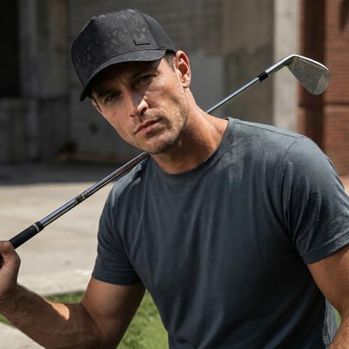 Image of TOP-EX Performance Baseball Hat for Men Water Resistant Golf Cap Running Cooling Snapback Laser Perforated