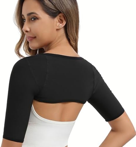 Women's Sauna Arm Trimmer Sleeves, Slimming Arm Shaper,Posture Co...