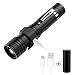 Produktbild LED Taschenlampe,Taktische Wasserfester Fackel Super Hell 1000 Lumen Handlampe Enthalten,Aufgeladen mit USB Kabel Direkt,4 Modi Einstellbar (Inklusive 1 x 18650 Batteries)